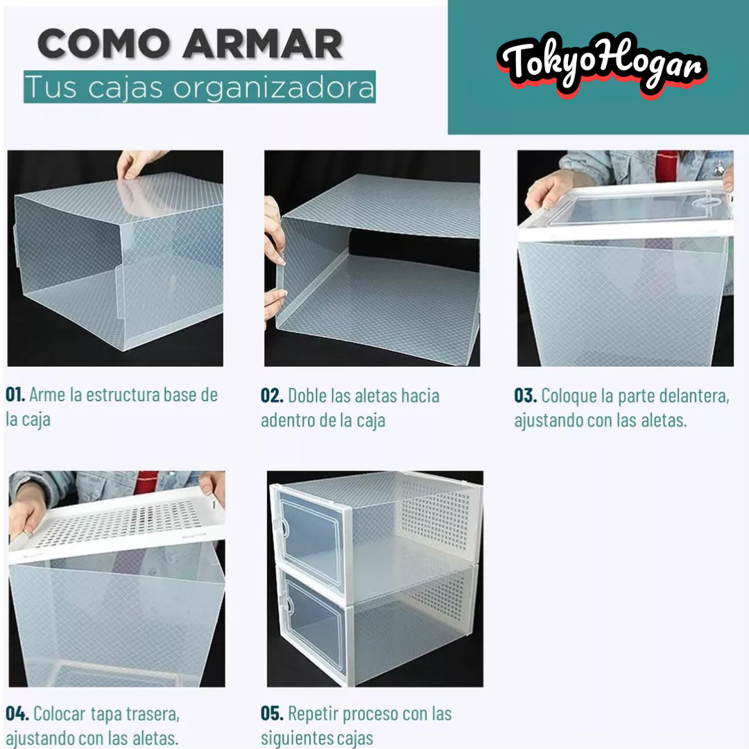 Caja Organizadora de Zapato - Premium