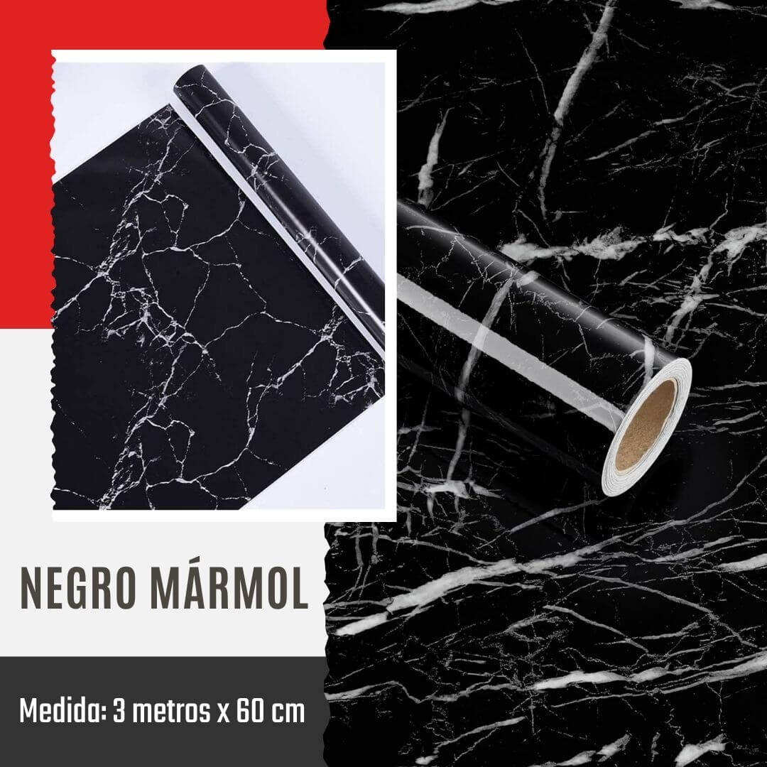 Adhesivo Mármol - 3 Metros x 60 cm