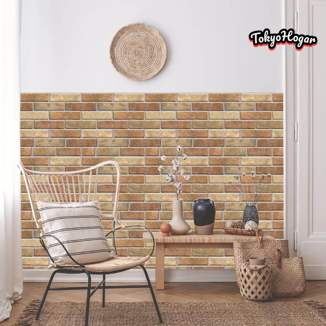 Mayólica Adhesiva 3D para Pared
