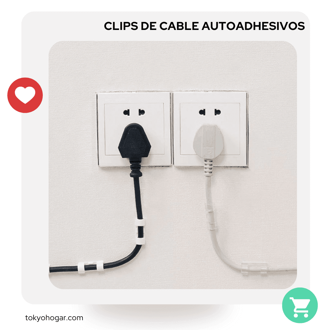 Clip Organizador de Cables