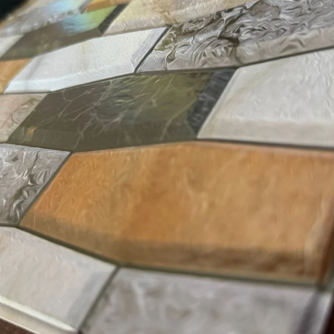 Mayólica Adhesiva 3D para Pared
