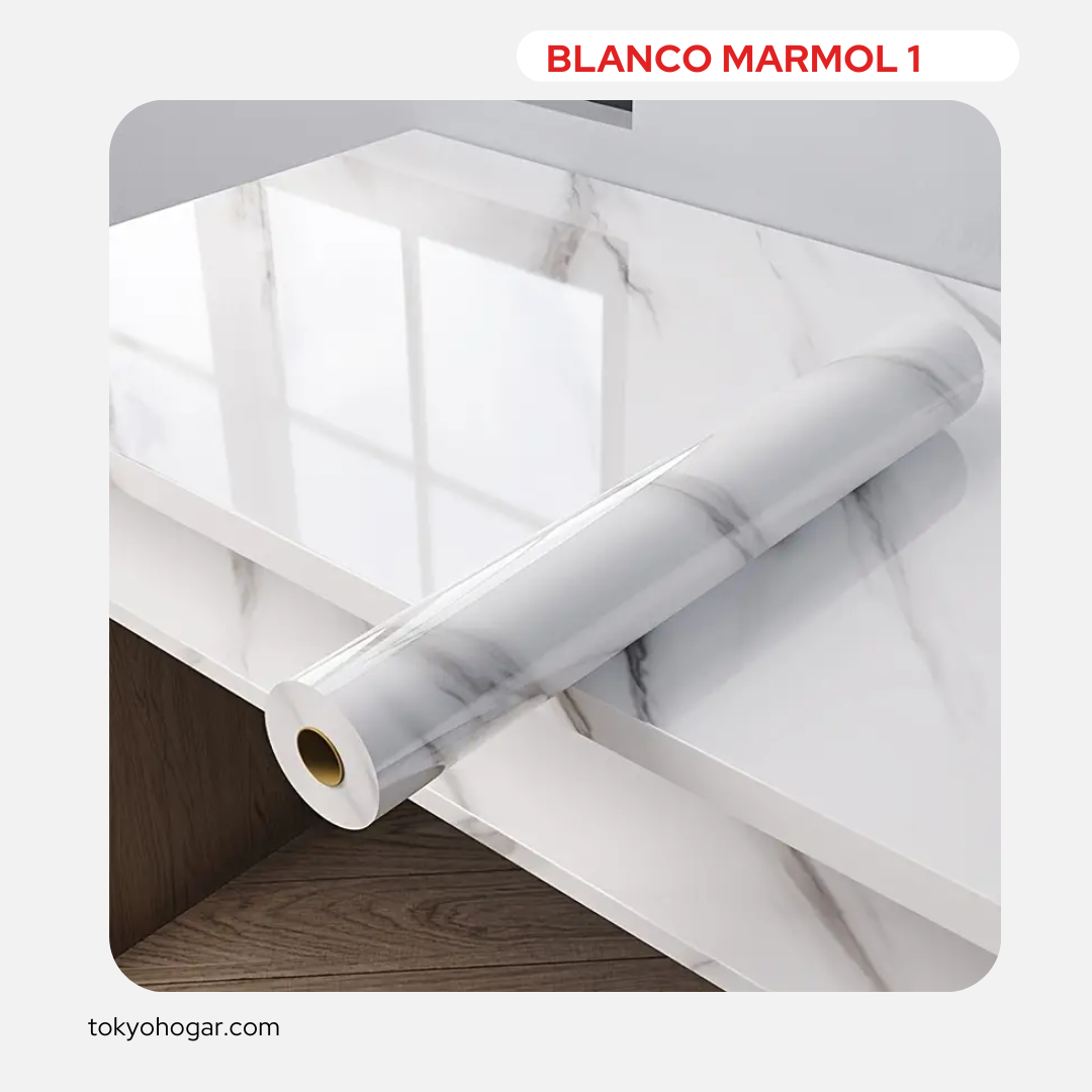 Rollo Adhesivo Mármol - 3 Metros x 60 cm