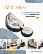 Sofa Inflable 2 piezas