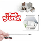 Espejos Adhesivos - Pack x 5