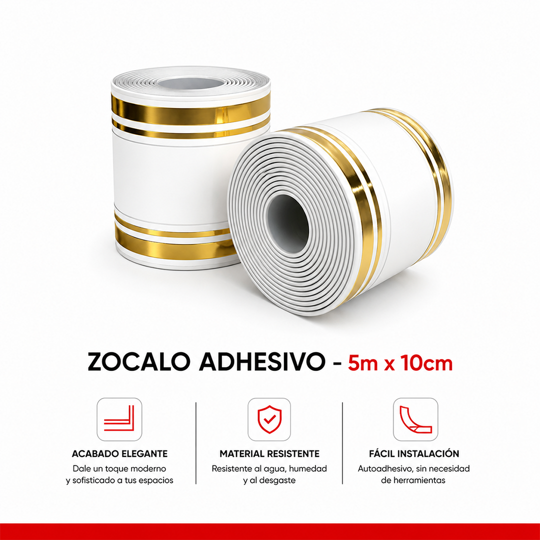 Zocalo Adhesivo - 5m x 10cm