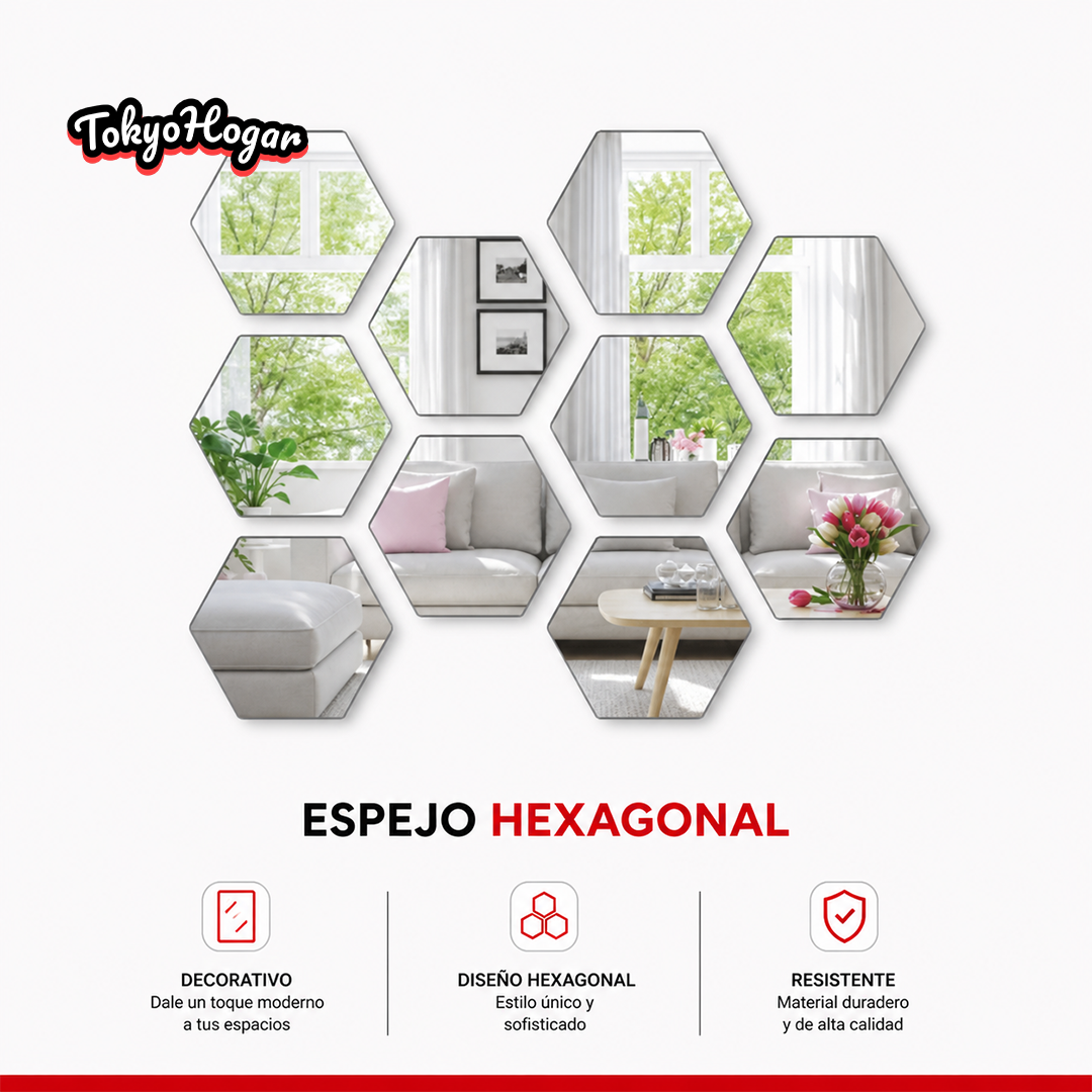 Espejos Adhesivos - Pack x 5
