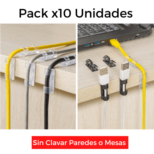 Clip Organizador de Cables