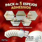Espejos Adhesivos - Pack x 5