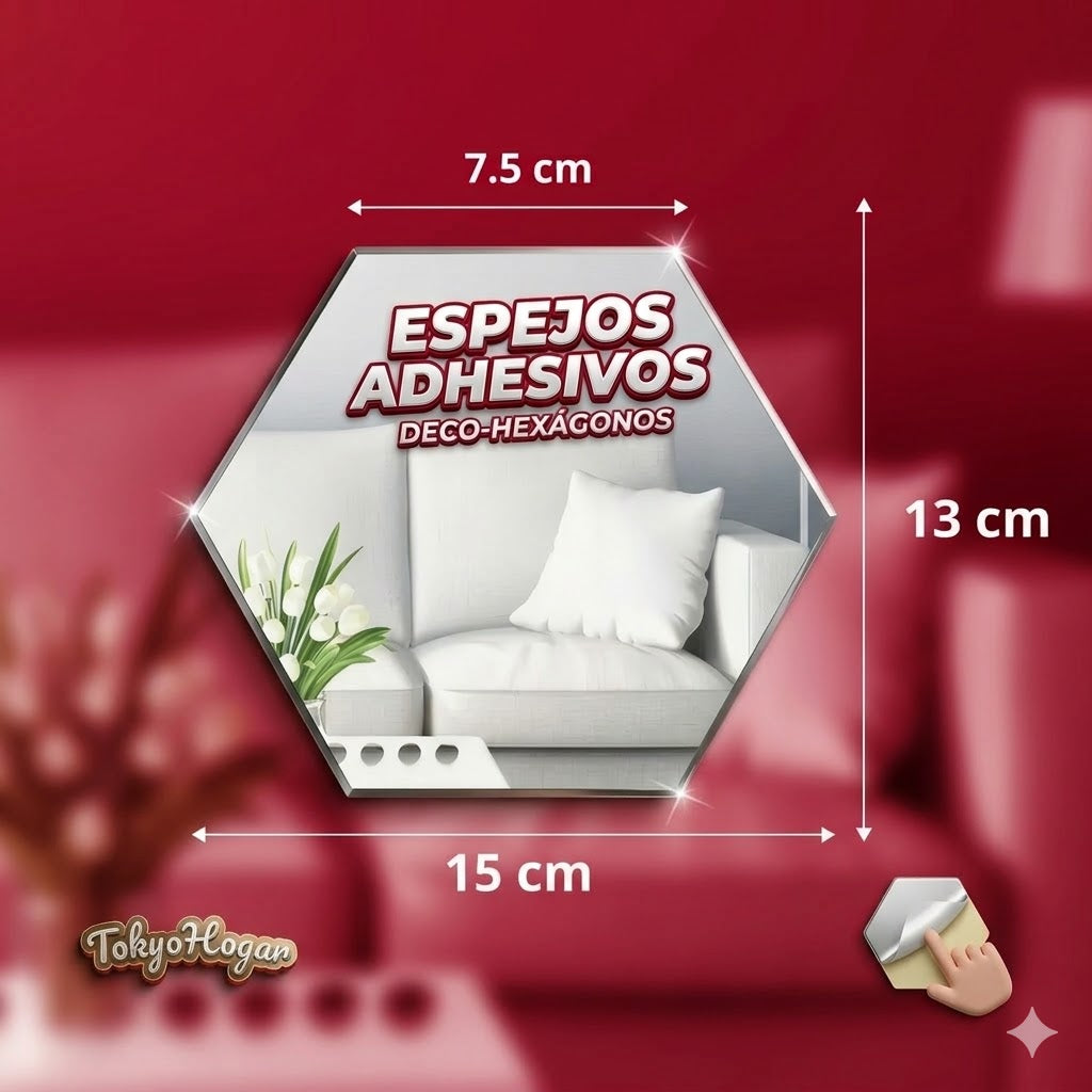 Espejos Adhesivos - Pack x 5